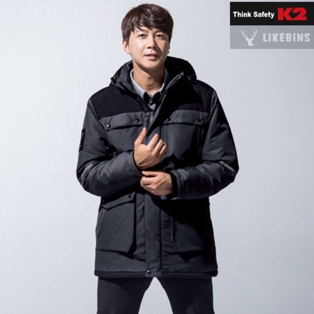 (K2 Safety) K2 セーフティライクビーン LB2-F138 ダウンフィルパッド入りウィンタージャケット