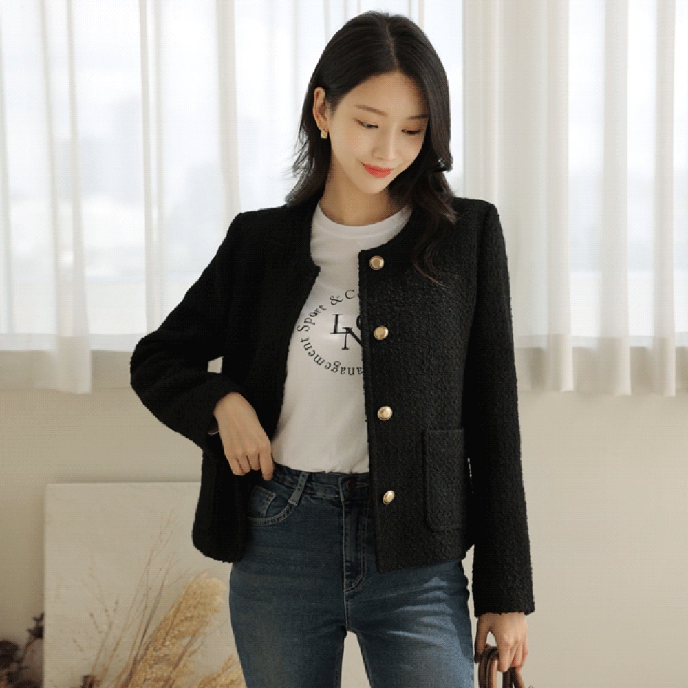 クリック＆ファニーキンキルンツイードウールジャケット [SMサイズ]