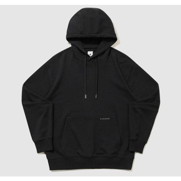 ユニ エッセンシャル ルーズフィット フード付きTシャツ B1 QR123LHD11 BLK LBG MGR