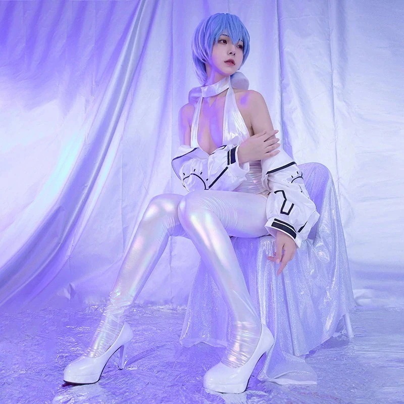 【送料無料】コスプレ 衣装 子供 大人世紀.エヴァンゲリオン　綾波レイ　コスプレ　衣cosplay