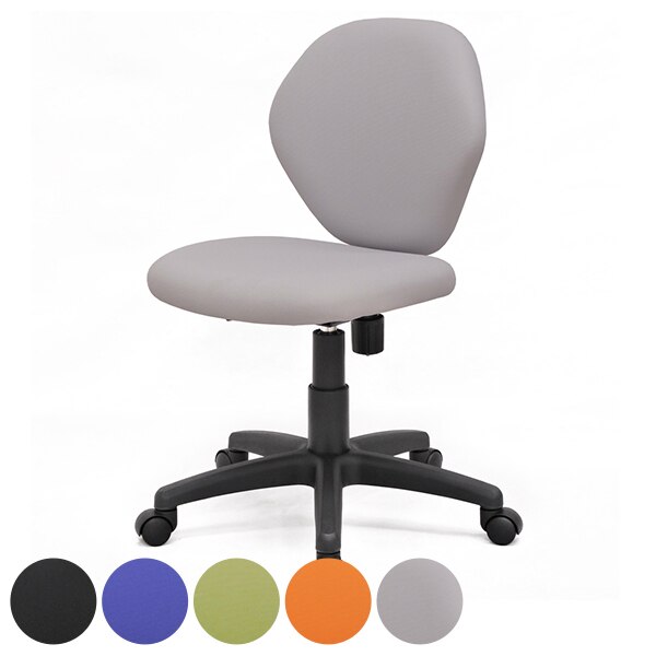 オフィスチェア キャスター付き 座面高43cm－54cm 昇降式 キャスターチェア 椅子 法人限定