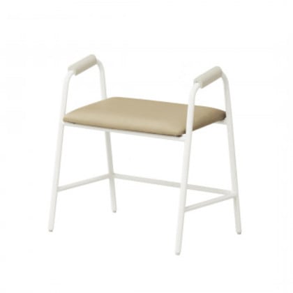 弘益(KOEKI) UTILITY 立ち上がりサポート玄関スツール ホワイト RSPGS1WH