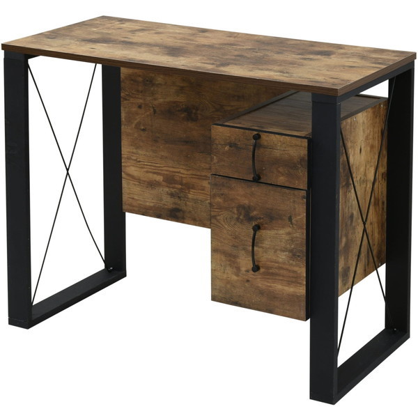 JKプラン FBR-0002 ブルックリンスタイル [デスク 引き出し チェスト付] メーカー直送