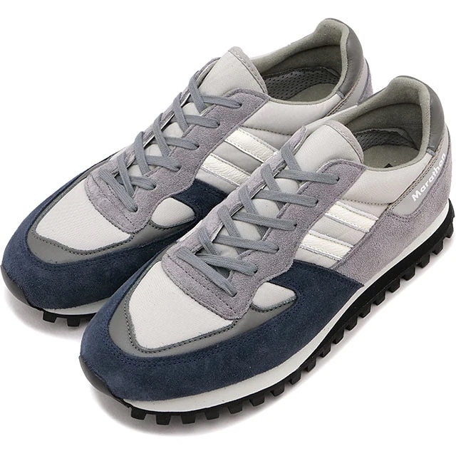 スニーカー マラソン [2200FSL] MARATHON レディース 靴 スロバキア製 ランニングシューズ LIGHT-GRAY/DARK-GRAY