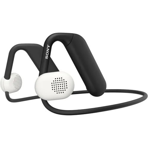 ソニー ワイヤレス ヘッドホン IPX4 最大10時間 USB-C Float Run WI-OE610 B ブラック系