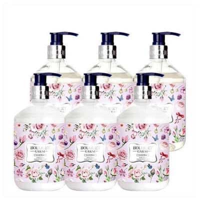 ブーケガルニラブリーローズボディウォッシュ520ml4個+ボディローション520ml2個 /ボディケ