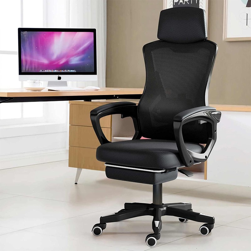 Supsea オフィスチェア 椅子 ゲーミングチェア テレワーク 疲れない デスクチェア ワークチェア 人間工学 S字立体背もたれ ハイバック 高反発座面（3色）