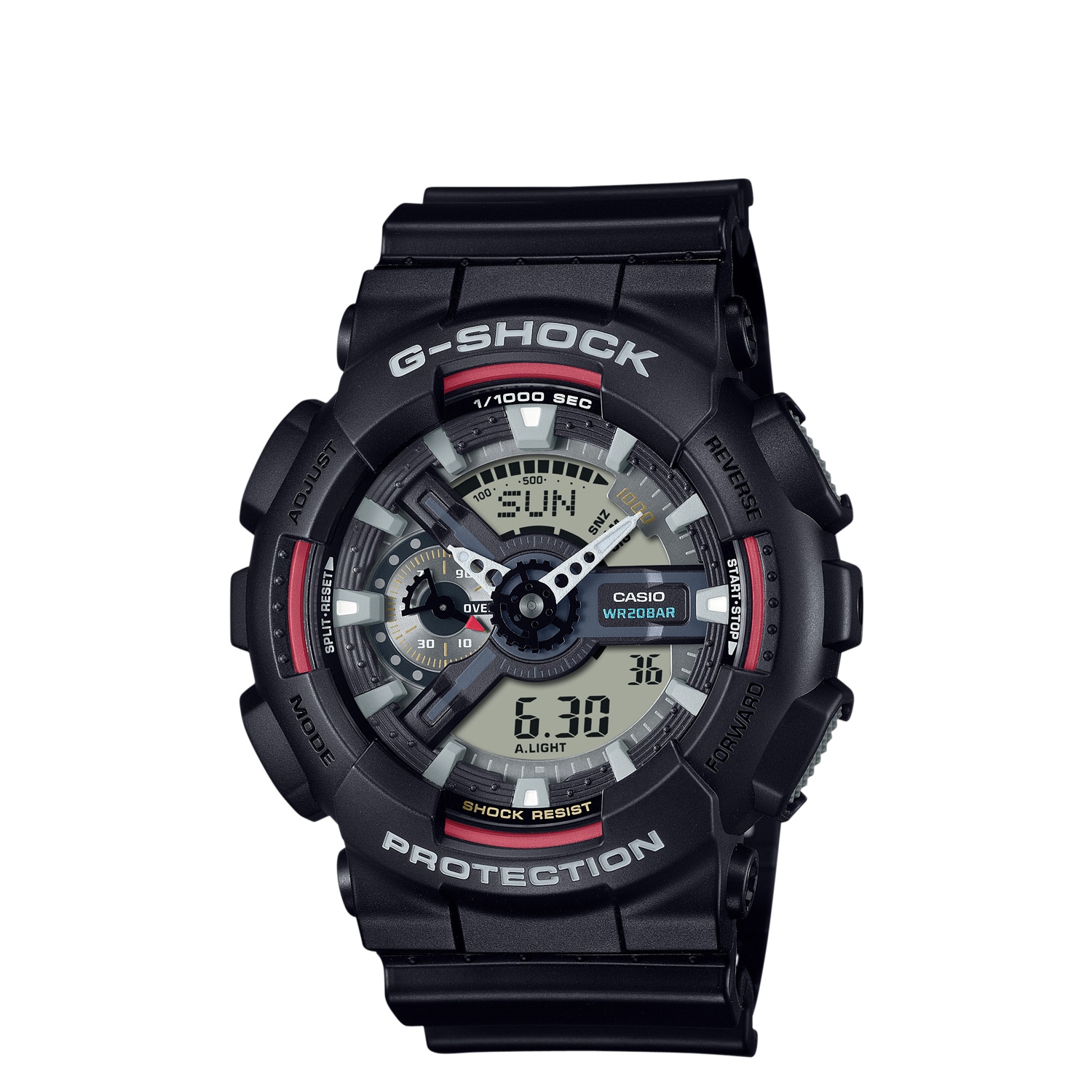 G-SHOCK 腕時計 GA-110RL-1AJF 110 SERIES 防水 メンズ レディース ブラック 黒 12,698円
