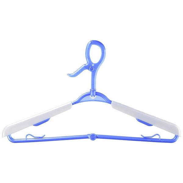 （まとめ）洗濯ハンガー スライド ハンガー 3本組 （洗濯物干し グリップハンガー） 32個セット