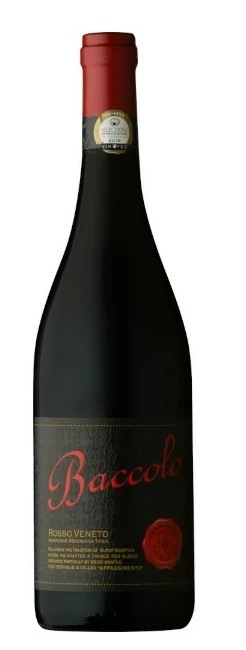 バッコロロッソヴェネトセミアパッシメント 2019 750ml12本［赤/ミディアムボディ/イタリア ヴェネト]【北海道東北四国九州沖縄県は必ず送