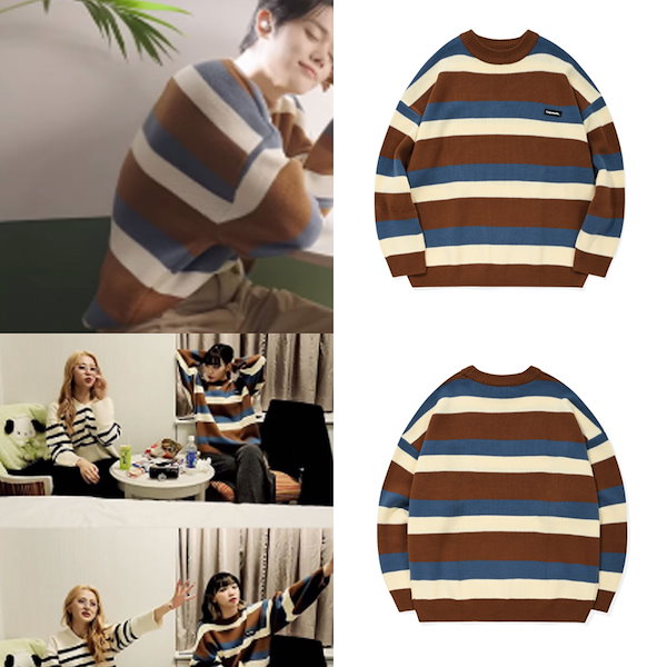 CPGN STUDIO☆NCT ドヨン着用☆SYNERGY COMME SWEATER 全2色 CITYBREEZE x NCT ドヨン】CITY SNAPPY GRAPHIC SWEATSHIRT
