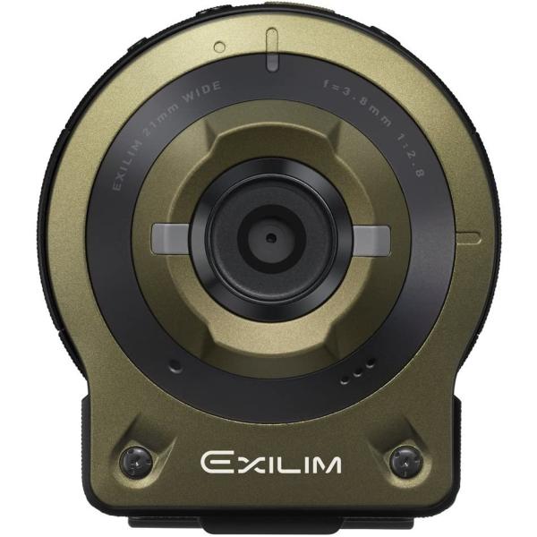 カシオ CASIO デジタルカメラ EXILIM EXFR10GN カメラ部/コントロール部分離 フリースタイルカメラ 1410万画素 EX-FR10GN グリーン