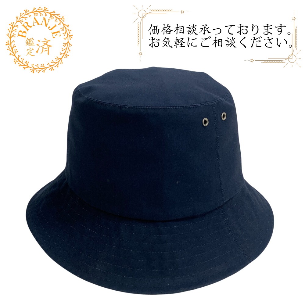 バケットハット トロッター キャンバス ハット ネイビー ブランド