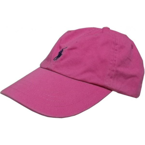 LA直輸入 ラルフ メンズ ワンポイント キャップ 帽子 ピンク 男女兼用 cotton cap 495 5,277円