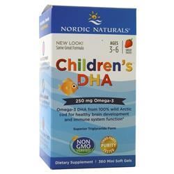 NORDIC NATURALS社　チルドレンズ DHAストロベリー 360ソフトジェルカプセル