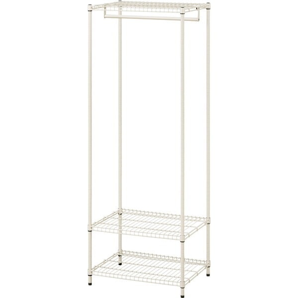 SEC-590W ベージュ カラースチールシェルフ ワードローブ小 メーカー直送