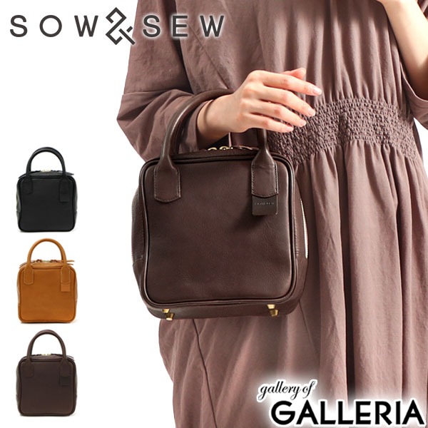 セール ハンドバッグ M レディース 本革 レザー ミニトートバッグ ミニバッグ ミニ SHRINK LEATHER シュリンクレザー SOW＆SEW PB-BB01