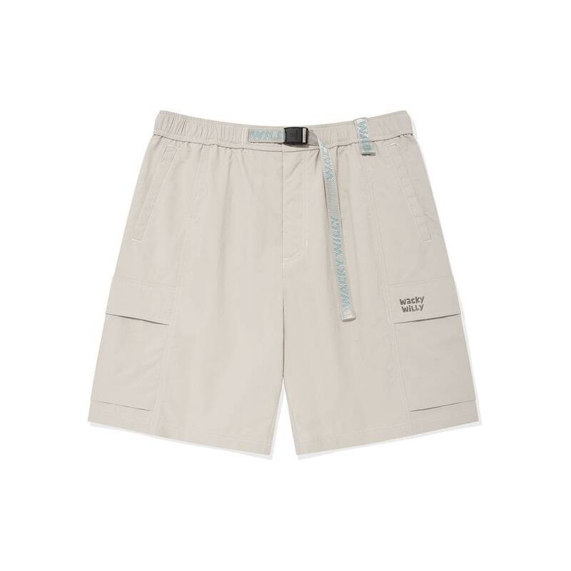 ワッキー・ウィリー WACKY WILLY ナイロンリップストップ カーゴショートパンツ グレー WA2502SO16GR 376074