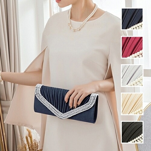 パーティーバッグ 韓国 ファッション レディース 春 夏 秋 冬 ブライダル お取り寄せ PTXJ320 お呼ばれ コーデ 成人式 二次会 同窓会 20代 30代 40代 50代 2024 パール