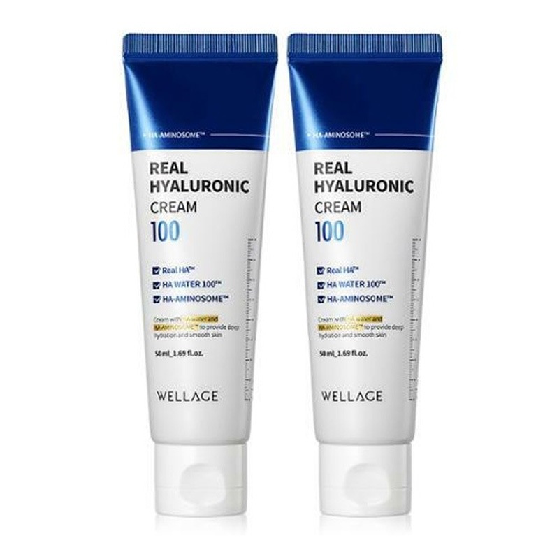 [1+1] リアルヒアルロニック100クリーム 50ml + 50ml