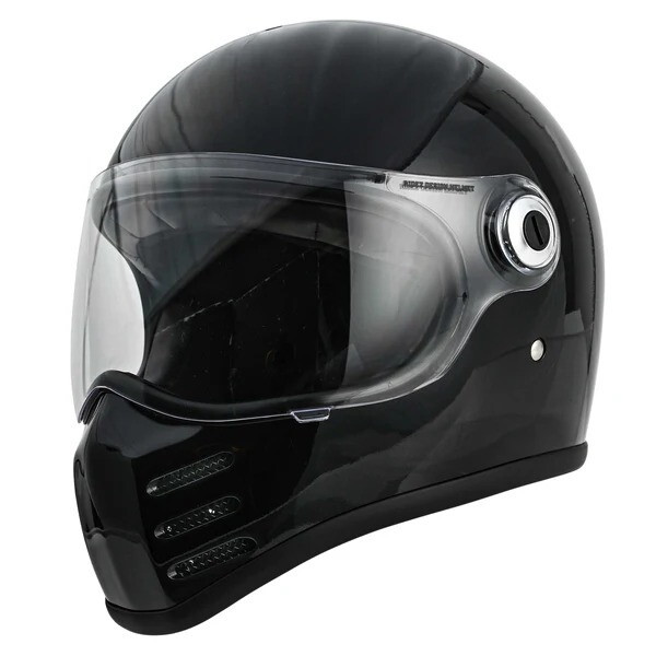 RIDEZ RIDEZ X HELMET GROSS BLACK/BLACK EDITION M ブラック バイク用フルフェイスヘルメット