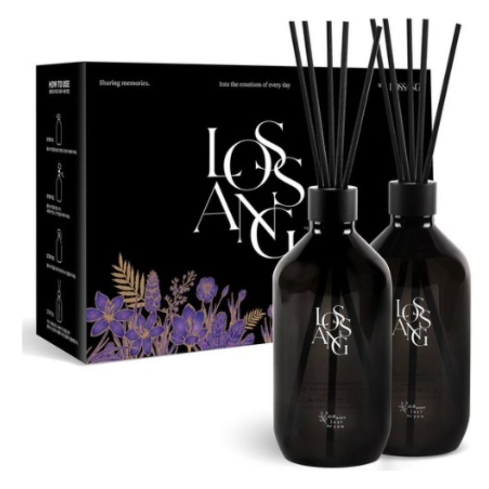 ロサン プレミアム 大容量ディフューザー 500ml×4本セットホテルウッド 高級感 インテリア 人気 ギフト 贅沢な香り