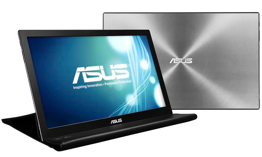 ASUSエイスース モバイル液晶ディスプレイ(15.6型/TN/FWXGA 1366×768/60Hz/11ms/USB3.0 MicroB/3年保証)(ダークグレー) MB168BJ