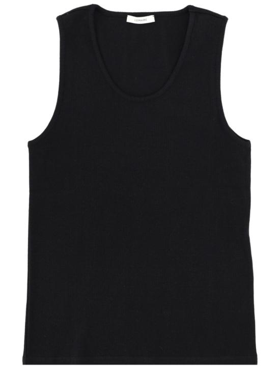 LEMAIRE Men T-Shirts TS0006 LJ1030BK999 Black