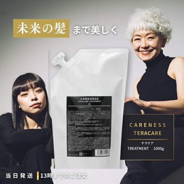 ケアネス テラケア トリートメント 1000ml 詰替用 ヘアケア 業務用 エイジングケア アンチエイジング 頭皮ケア スカルプケア 美容室専売