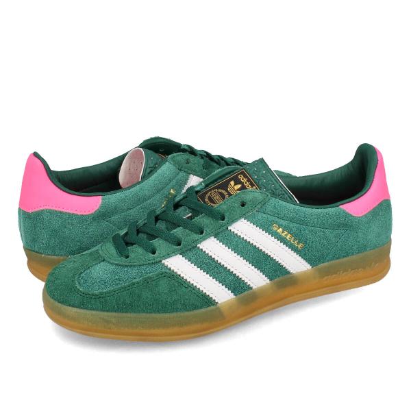 adidas GAZELLE INDOOR アディダス ガッツレー ガゼル インドア メンズ レディース COLLEGE GREEN/FTWR WHITE/LUCID PINK グリーン IG5929 12,045円