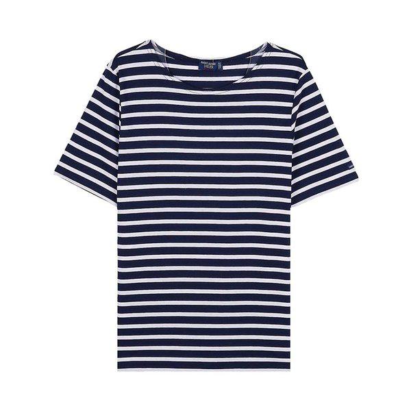 [セントジェームス] SS26 共用 レバント モダン Tシャツ LEVANT MODERN MARINE NEIGE