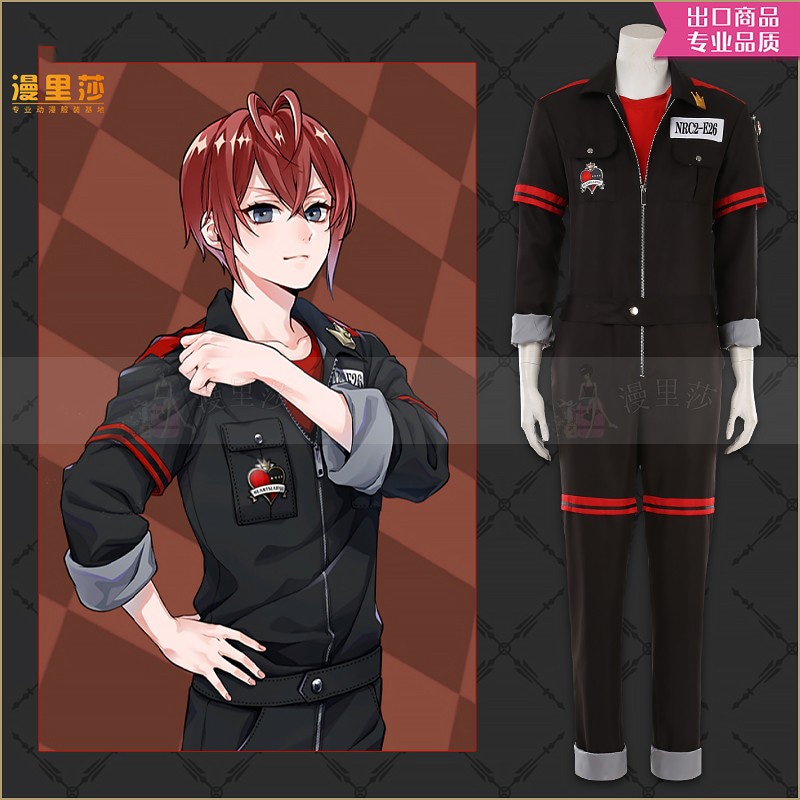 ディズニー ツイステッドワンダーランド ハーツラビュル リドル スポーツウェア ジャンプスーツ コスプレスーツ