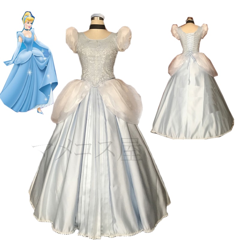 ラボット　服　ハロウィンにも　シンデレラのドレス+ホーン飾り+パニエ ラボット 服 ハロウィンにも シンデレラのドレス+ホーン飾り+パニエ