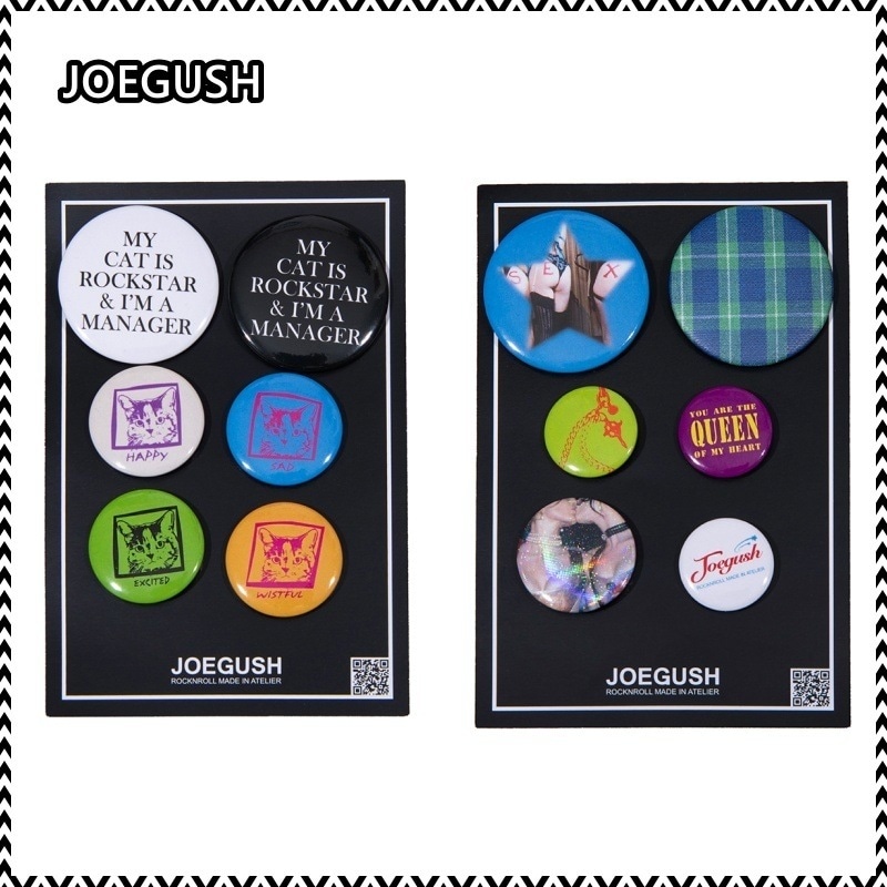 JOEGUSH Graphic Pin Badge