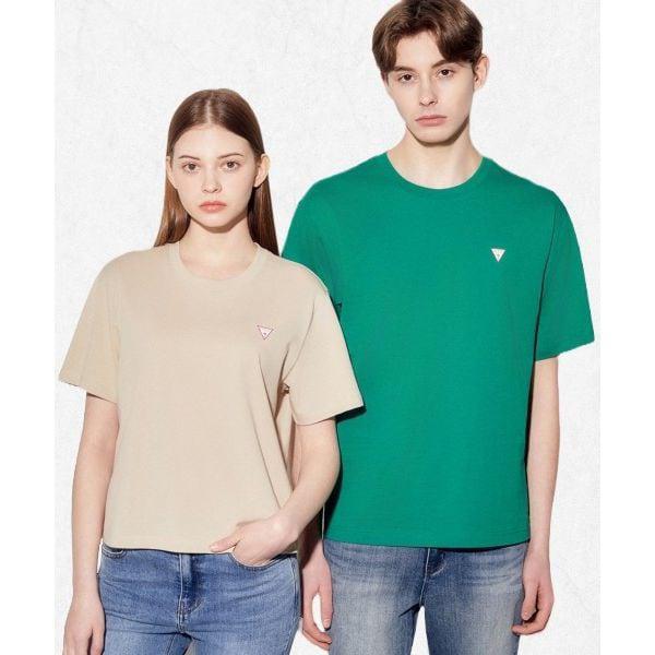 ユニ セミオーバー オリジナル ミニ三角 半袖Tシャツ NP2K9480 2507165