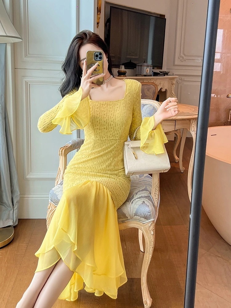 秋 ワンピース ドレス 秋春 パープル ラジャー Aライン ショートワンピ キャバ 大人 ウェディング 結婚式 ドレス パーティードレス お呼ばれ 披露宴