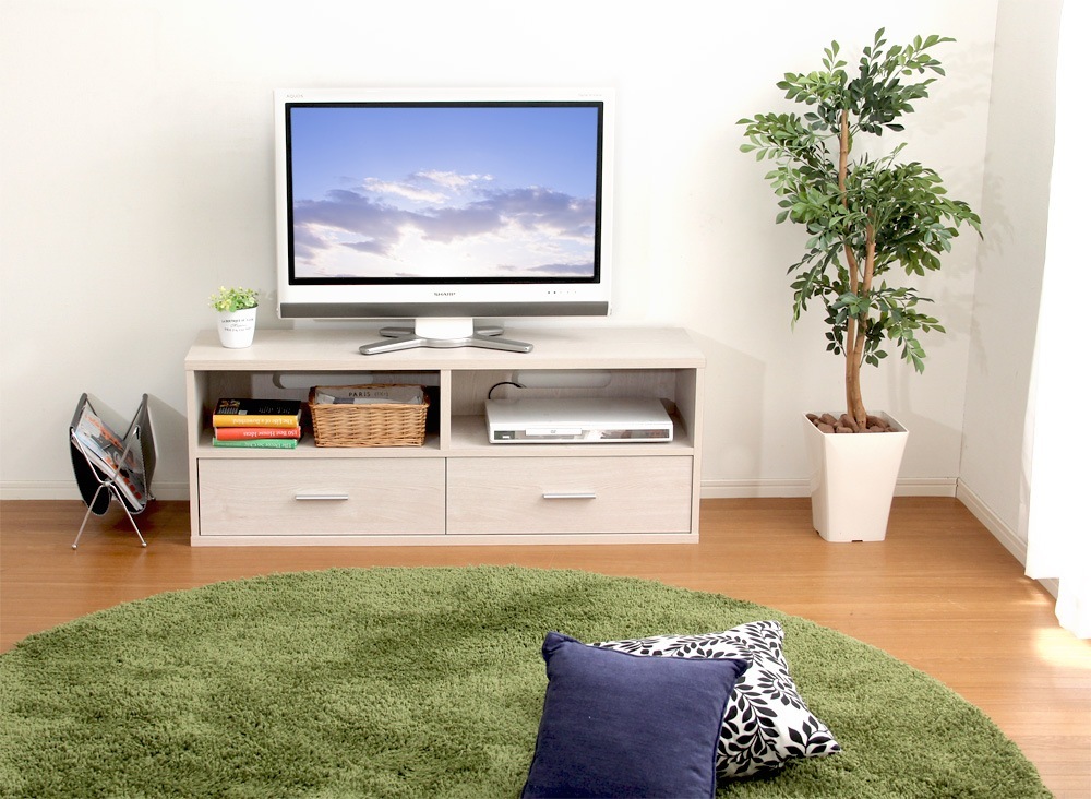 テレビ台 ローボード テレビボード キャビネット サイドボード 120 リビングボード 木目調 テレビラック 抗菌防臭有害物質分解 TVボード 120cm 42型まで対応