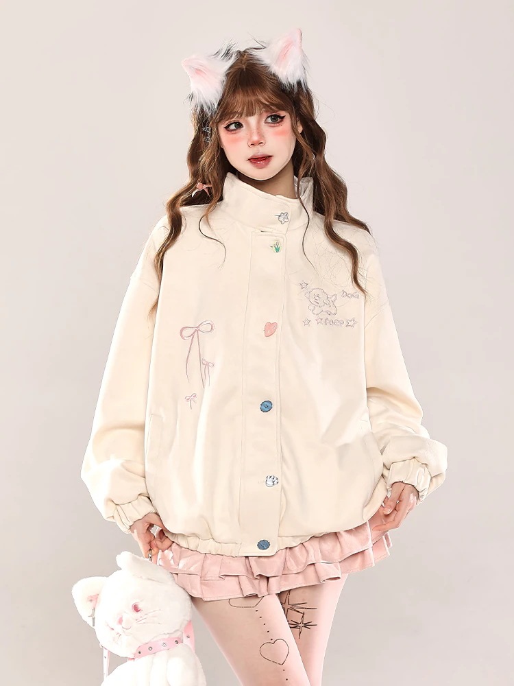 かわいいトレンドショートレディース韓国ストリートPUアウター羽織り合成バイカラーきれいめファッション色っぽ女っぽカジュアルきれいめ大人っぽフェイクフレンチ 長袖 2025 秋冬 スエード調ジャケット