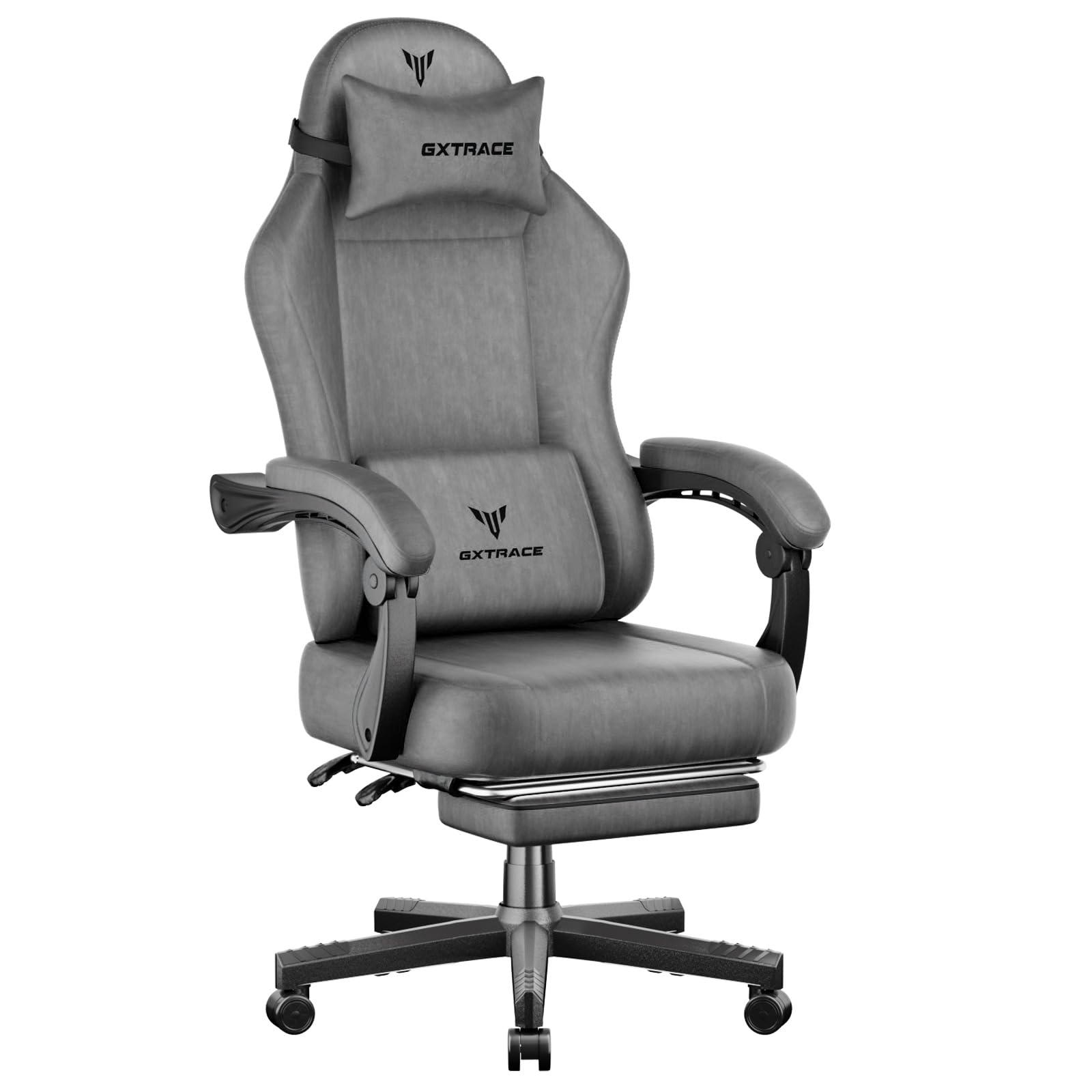 ゲーミングチェア オフィスチェア 椅子 ゲームチェア ファブリック 幅広座面 145度リクライニング パソコンチェア 快適な座り心地 デスクチェア 通気性 PCチェア 81315 13,376円