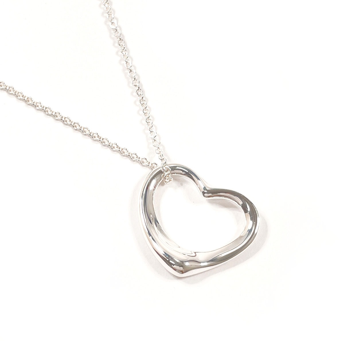 エルサペレッティ オープンハート ネックレス シルバー シルバー925 レディース