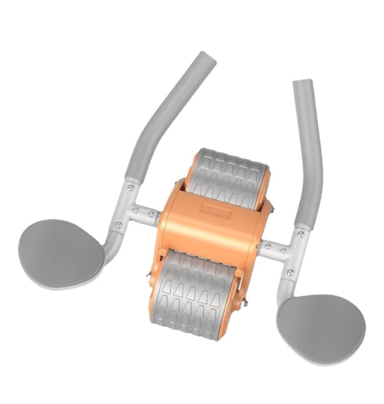 肘サポーター式腹輪自動リバウンド腕立て伏せ板 腹筋輪フィットネス機器