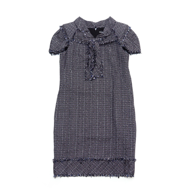 ワンピース ネイビー ピンク WS4879