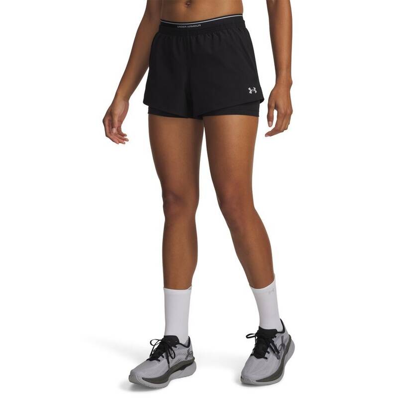 アンダーアーマー UNDERARMOUR レディース バニッシュ ウーブン ツーインワン ショーツ 6009967-008 216029