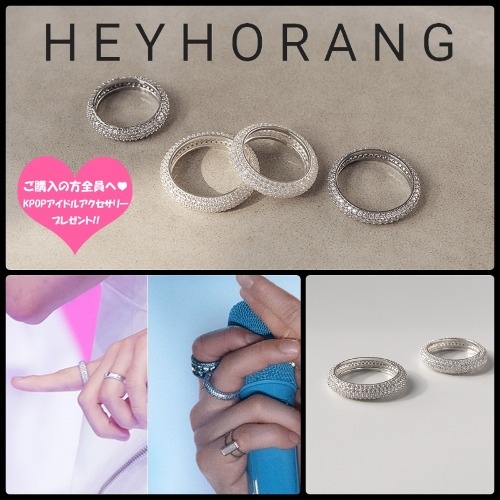 HEYHORANG公式取扱店* 925 silver Roster シルバーリング 10-17号 芸能人着用