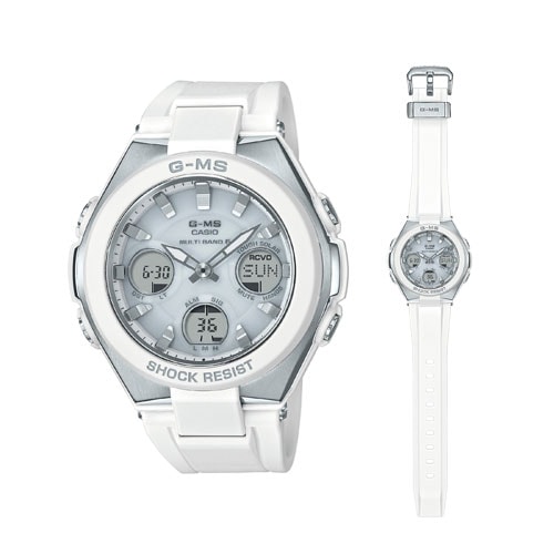 カシオ 【国内正規品】BABY-G　G-MS　MULTI BAND 6 ソーラー電波時計　レディースタイプ MSG-W100-7AJF