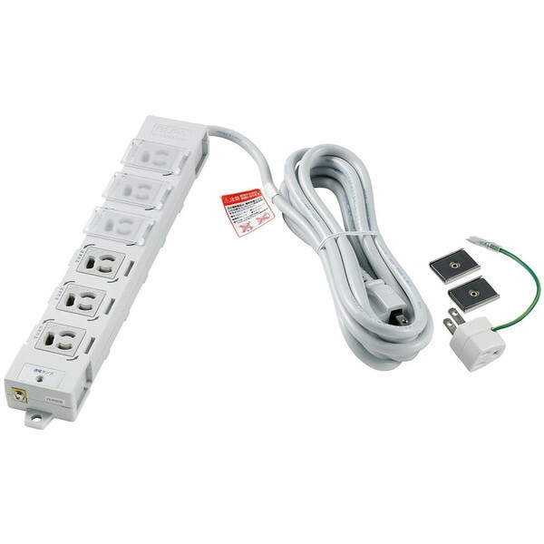 OAT-JPC63B カバー付事務所向けタップ 6個口 3m