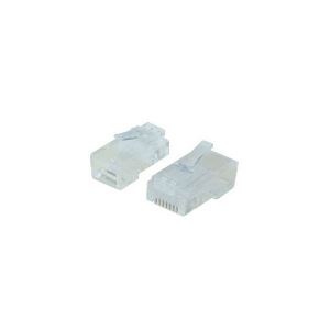 （まとめ）変換名人 LANプラグ（RJ45 CAT6） RJ45-C6(×5セット)