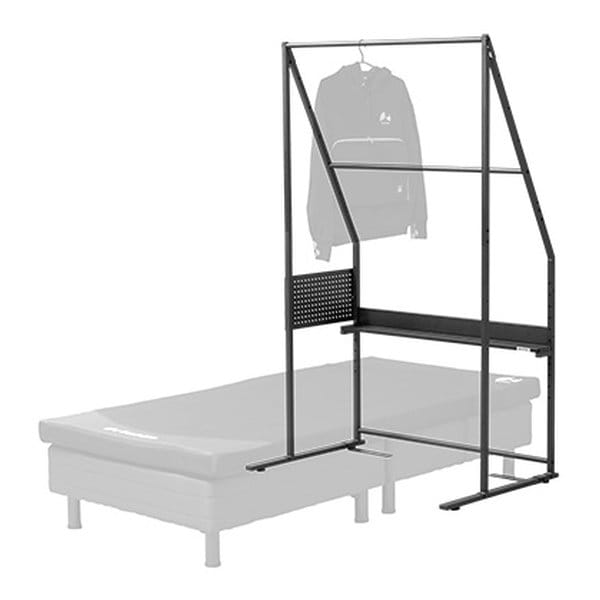 ベッドハンガーラック 幅117×奥行77×高さ192cm/ブラック BHB-1000HR-BK