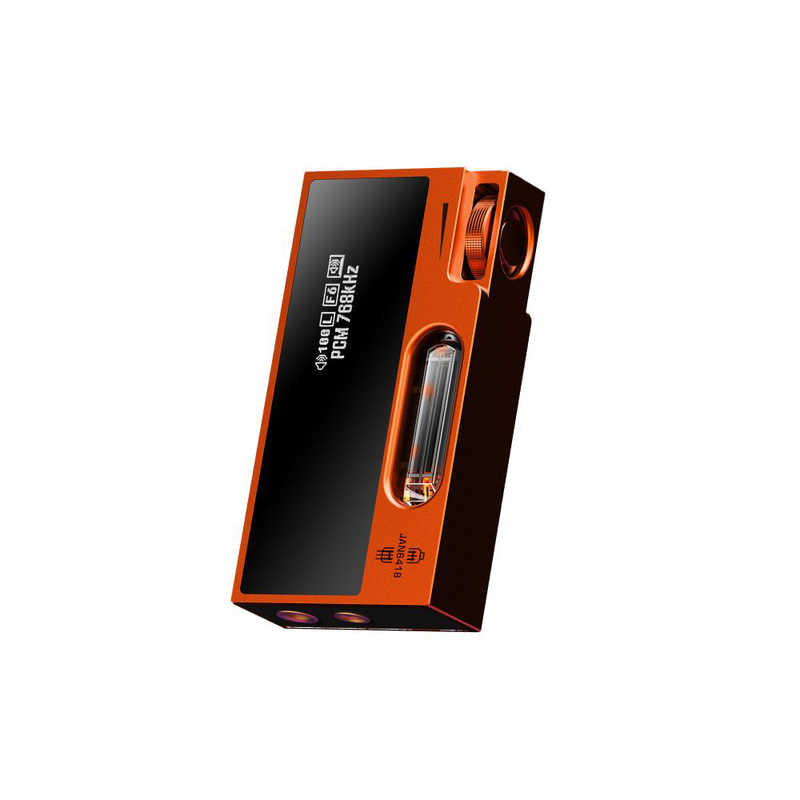 SHANLING　真空管搭載ポータブルDAC/AMP ヘッドホンアンプ UA7 オレンジ　UA7OR