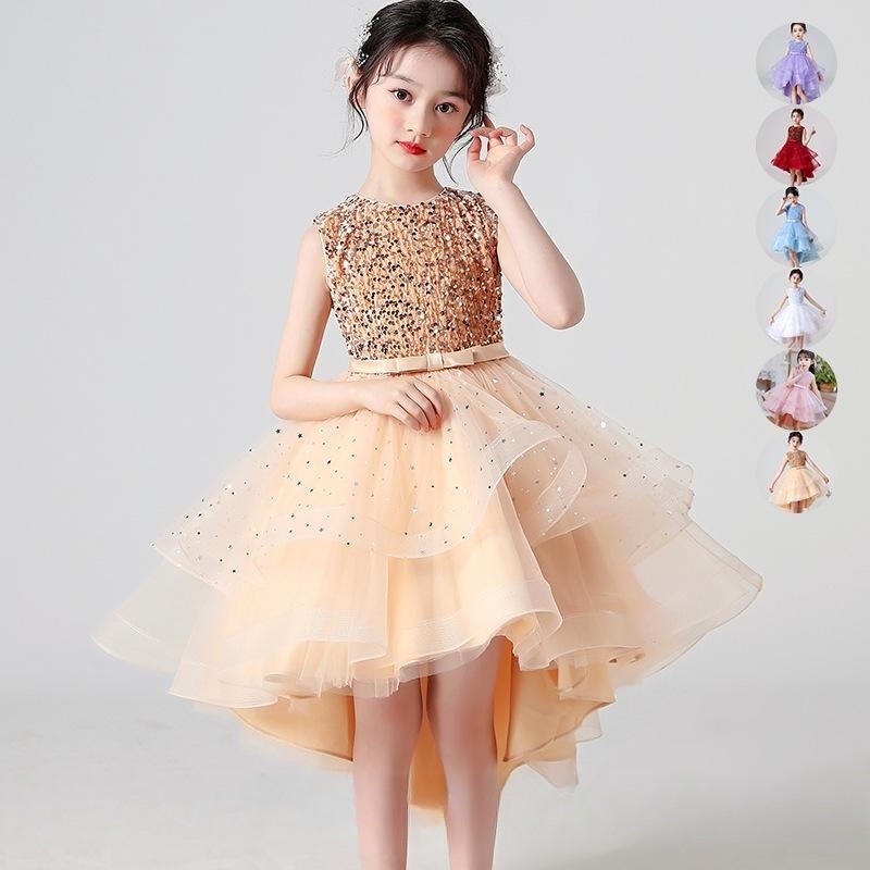 子供ドレス フォーマルドレス おしゃれ 子供用ドレス ピアノ演奏会 誕生日 ガールズお嬢様風 ワンピース ダンス演出 舞台服 110cm170cm